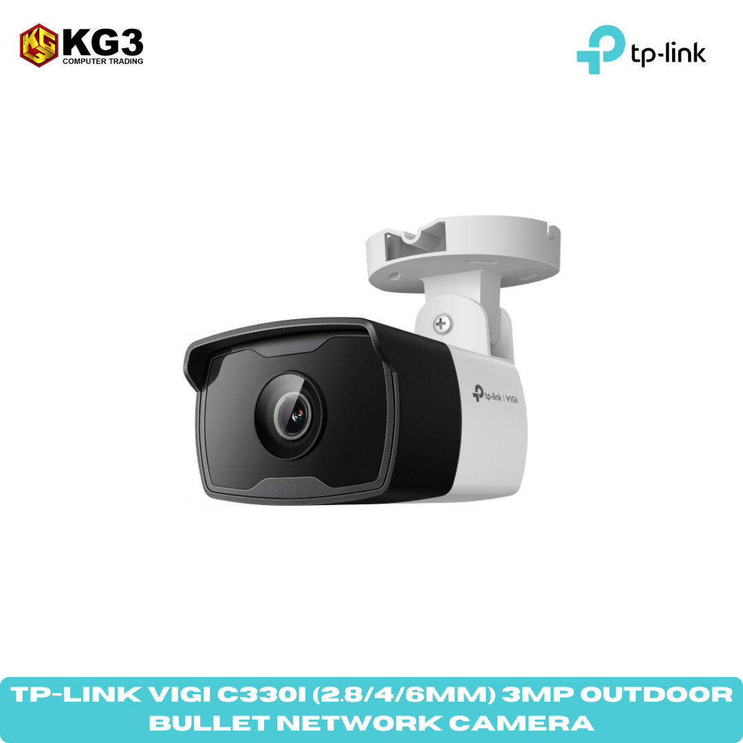 TP-Link VIGI C330I (2.8/4/6mm) 3MP Outdoor Bullet Network Camera