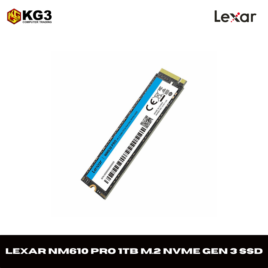 Lexar NM610 Pro 1TB M.2 NVME Gen 3 SSD