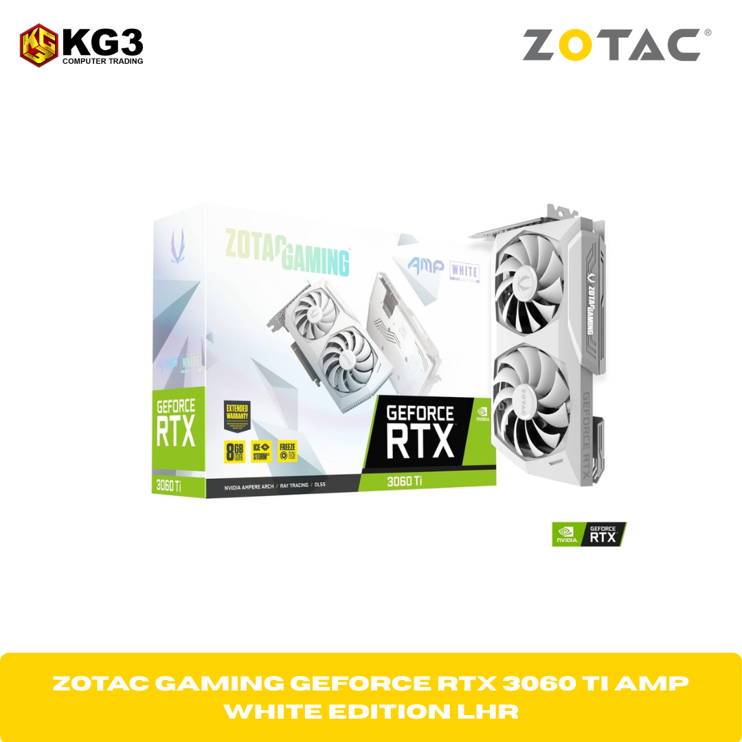 ZOTAC GAMING GeForce RTX 3060 Ti AMP White Edition